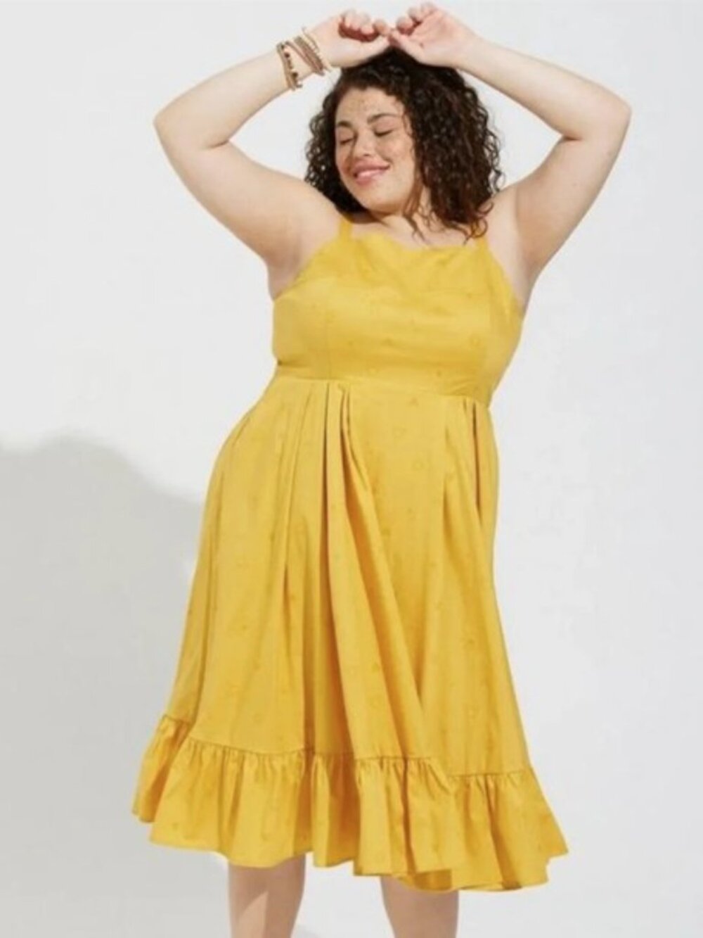 Almost New Torrid Disney Americana Mickey Mouse Midi Dress Torrid Size 00
